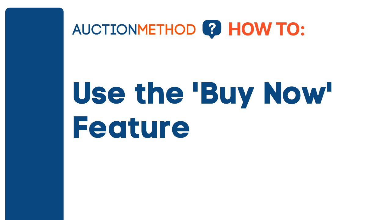 Use the Buy Now Feature