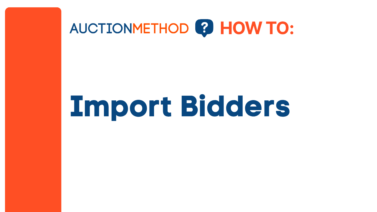 Import Bidders