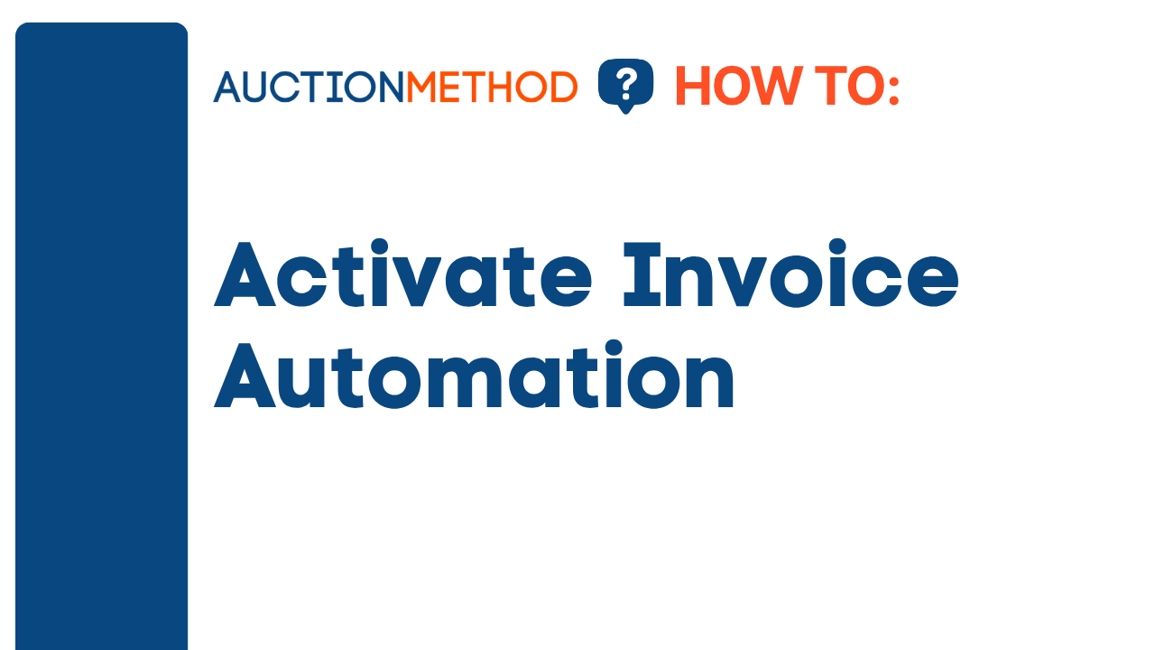 Activate Invoice Automation