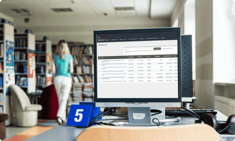 auction management software